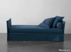 FOX - Upholstered fabric day bed _ Meridiani