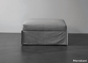 FOX - Fabric pouf bed with removable lining _ Meridiani