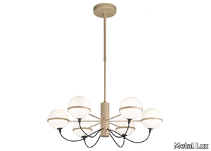 GIRO - LED glass chandelier _ Metal Lux