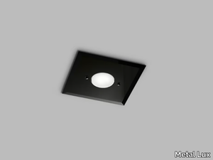 DADO L 20 x 20 - LED glass ceiling lamp _ Metal Lux