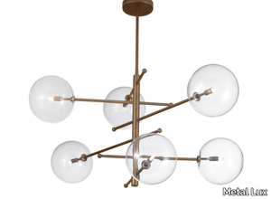 ESTRO - Metal chandelier _ Metal Lux