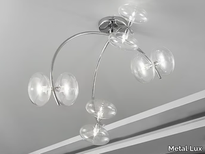 DOLCE L 60 - Metal ceiling lamp _ Metal Lux