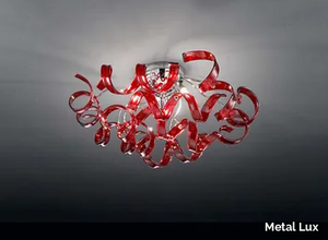 ASTRO - Crystal ceiling lamp _ Metal Lux