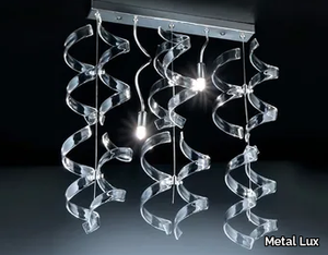 ASTRO - Crystal ceiling lamp _ Metal Lux