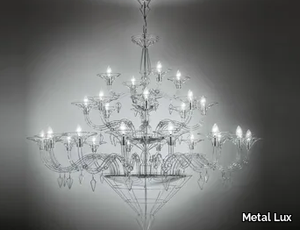 DEDALO - Metal chandelier _ Metal Lux