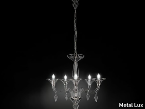 DEDALO - Metal chandelier _ Metal Lux