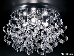 ASTRO - Crystal ceiling lamp _ Metal Lux