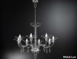 DEDALO - Metal chandelier _ Metal Lux