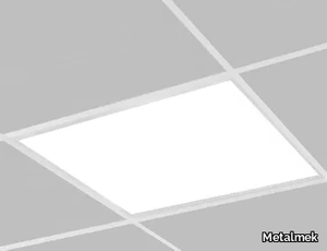 HI-PANEL 9940 MP - LED recessed Lamp for false ceiling _ Metalmek