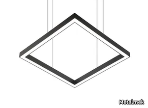 TILE-D 9747 - LED aluminium pendant lamp _ Metalmek