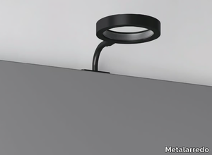 FRAME - LED metal Mirror lamp with swing arm _ Metalarredo
