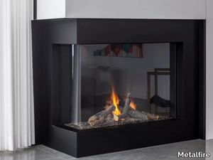 AVENUE MF 1050-75 GHE 2S L/R - Corner gas fireplace _ Metalfire