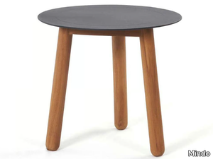 MINDO 118 - Round aluminium garden side table _ Mindo