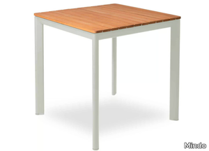 MINDO 101 - Square teak garden table _ Mindo