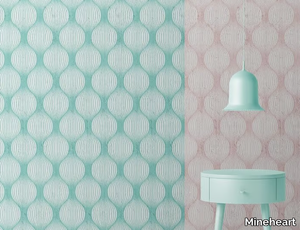 GEOMETRIC BULBS - Optical non-woven paper wallpaper strip _ Mineheart