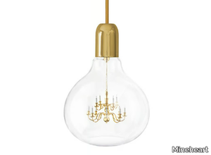 KING EDISON - Blown glass pendant lamp _ Mineheart
