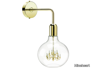 KING EDISON - LED blown glass wall lamp _ Mineheart