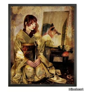 KITSUNE - Canvas print _ Mineheart