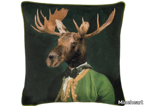 LORD MONTAGUE - Square velvet cushion _ Mineheart