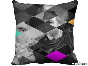 LORDS AND MASTERS - Square canvas cushion _ Mineheart