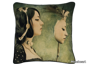 MIRROR MIRROR - Square velvet cushion _ Mineheart