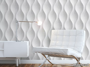 TWIST - Ecological 3D effect non-woven paper wallpaper _ Mineheart