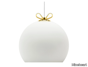 WING - Satin glass pendant lamp _ Mineheart