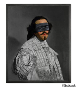 BLINDFOLD 5 - Canvas print _ Mineheart