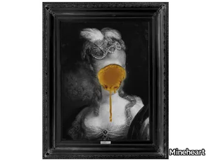 MADAME BLUSH - GOLD EDITION - Canvas print _ Mineheart