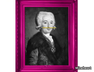 THE YELLOW PENCIL - Canvas print _ Mineheart