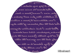 RICHARD III - Patterned round polyamide rug _ Mineheart