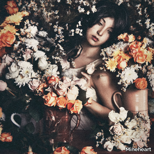 ROSE GARDEN - Polyamide rug _ Mineheart