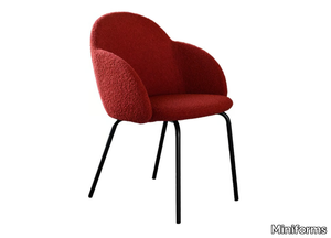 IOLA - Upholstered chair with armrests _ Miniforms