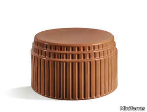 KOLOS - Round ceramic coffee table _ Miniforms