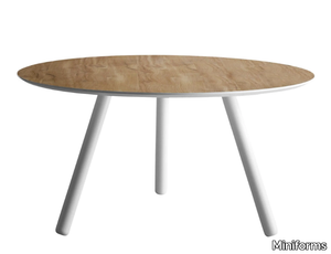 PIXIE - Round wooden table _ Miniforms