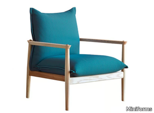 SERGIA - Fabric armchair with armrests _ Miniforms