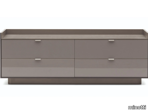 DARREN - Wooden chest of drawers _ Minotti