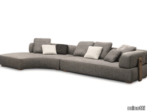 FLORIDA - Sectional fabric garden sofa _ Minotti