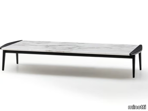 FYNN - Marble coffee table _ Minotti