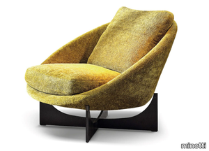 LIDO - Fabric armchair with armrests _ Minotti