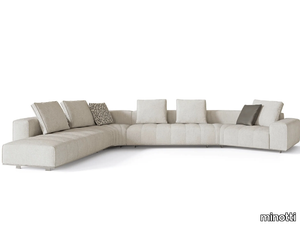 GOODMAN - Sectional fabric sofa _ Minotti