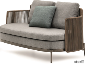 TAPE CORD OUTDOOR - 2 seater outdoor sofa in fabric _ Minotti