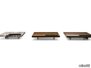 BOTECO - Low coffee table for living room _ Minotti