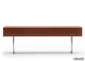 SOLID - Rectangular console table with drawers _ Minotti