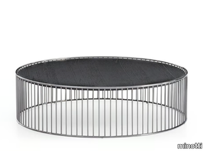 CAULFIELD BLACK NICHEL - Coffee table _ Minotti