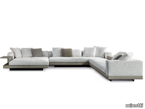 CONNERY - Sectional fabric sofa _ Minotti