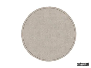 OUTLINE - Round wool rug _ Minotti