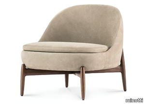 SENDAI - Leather armchair _ Minotti