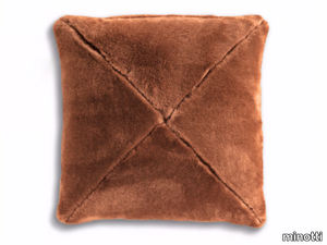 CUSHION - SHEARLING - Square cushion _ Minotti