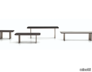 CLIVE - Wooden console table / coffee table _ Minotti